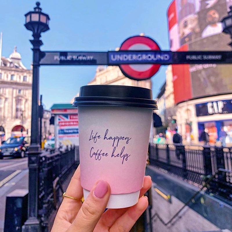 Doppelwandige Pappbecher bedrucken